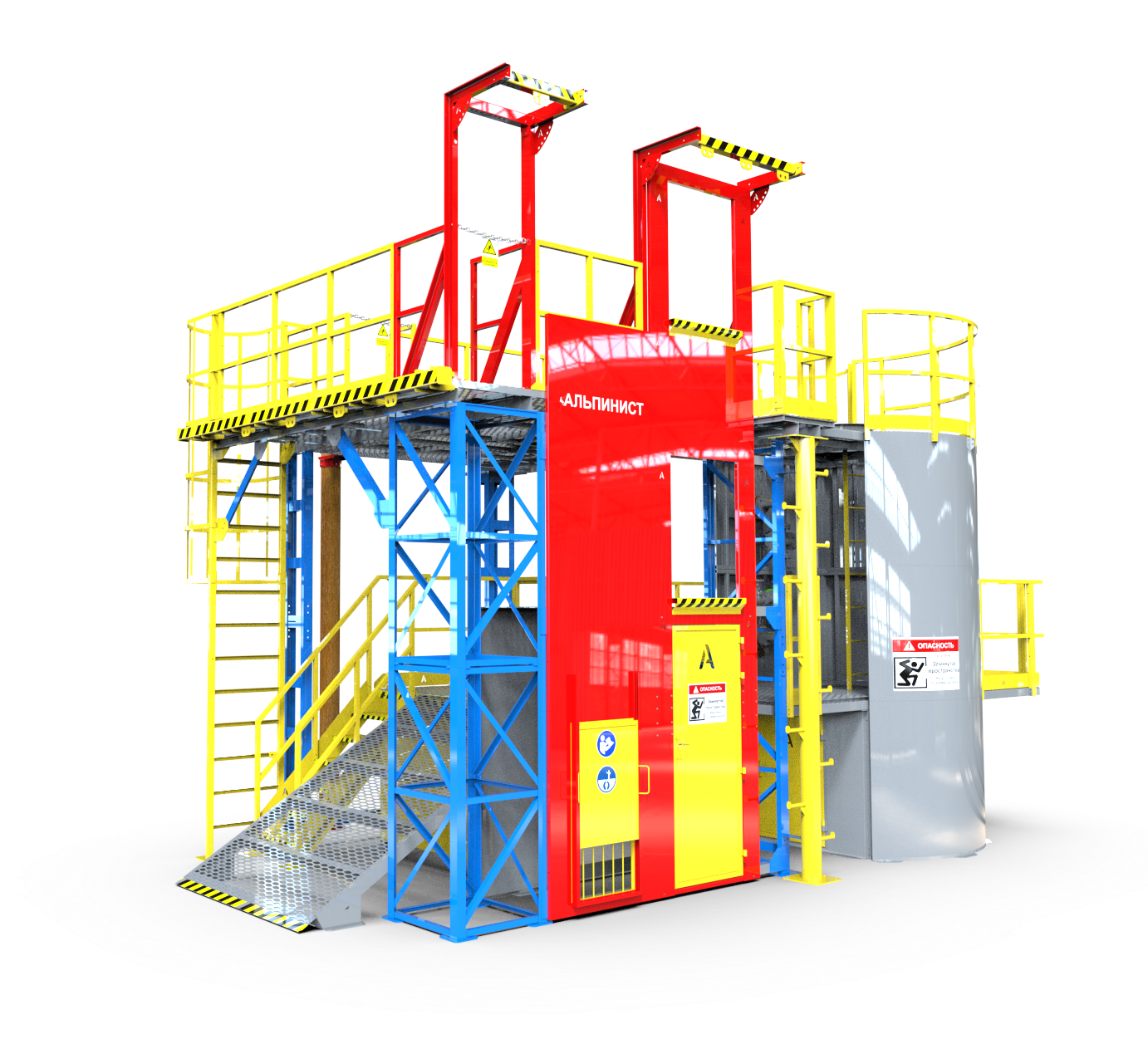 Учебно-тренировочный полигон (комплекс)  Альпинист-03-06-2. Учебно-тренировочный полигон (комплекс)  Альпинист-03-06-2.