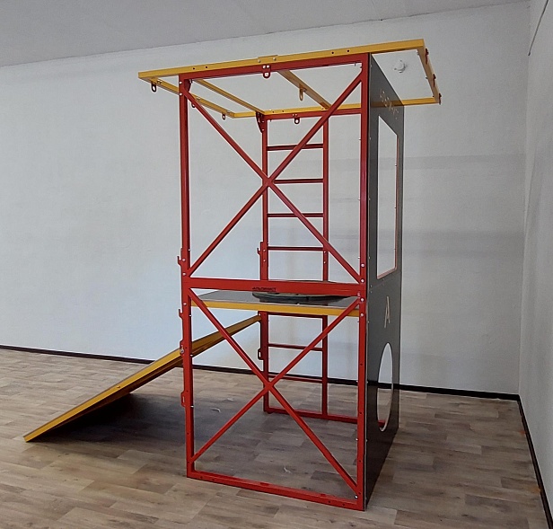 г. Новокузнецк. ПАО "Южно-Кузбасская ГРЭС" открыл полигон "Альпинист 2-0" для тренировки навыков работы на высоте и в замкнутых пространствах.